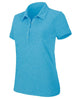 Kariban Women's Melange Short Sleeve Polo Shirt