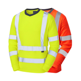 Leo Workwear RIVERTON Leo EcoViz Comfort Sleeved T-Shirt
