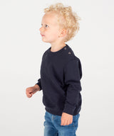 Larkwood Crew Neck Sweatshirt With Shoulder Poppers