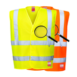 Portwest Hi-Vis Anti Static Vest - Flame Resistant