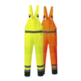 Portwest Hi-Vis Contrast Bib & Brace - Unlined