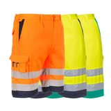 Portwest Hi-Vis Lightweight Poly-cotton Short