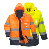 Portwest Hi-Vis 3-in-1 Contrast Lite Jacket