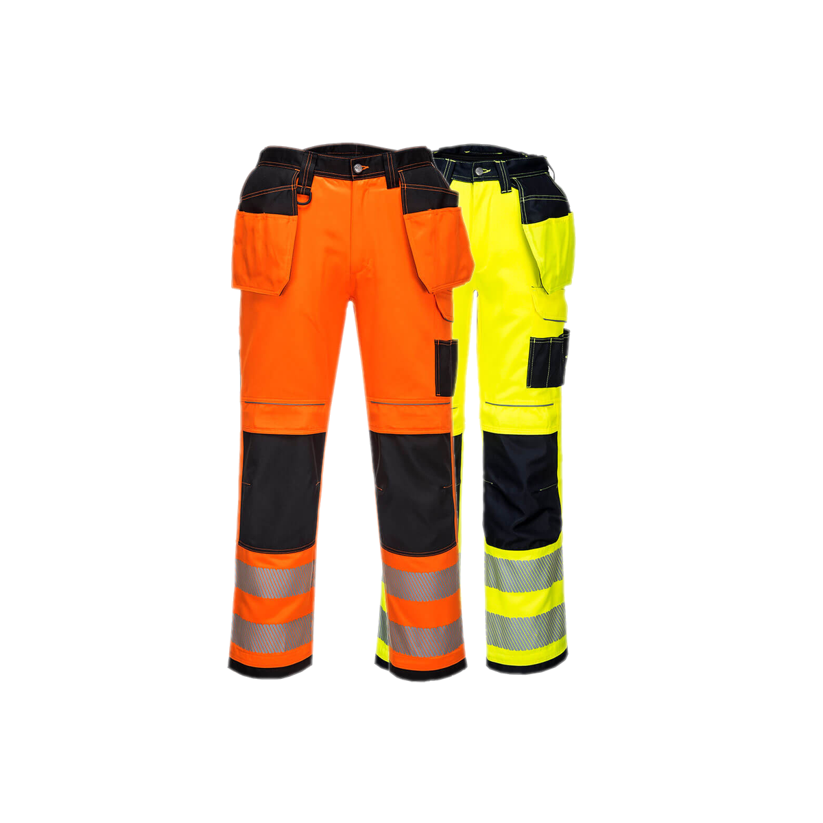 Portwest PW3 Hi-Vis Stretch Holster Pocket Trousers