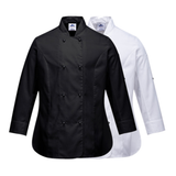 Portwest Rachel Women's Chefs Jacket L/S