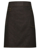 Premier Division Waxed-Look Denim Waist Apron