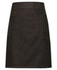 Premier Division Waxed-Look Denim Waist Apron