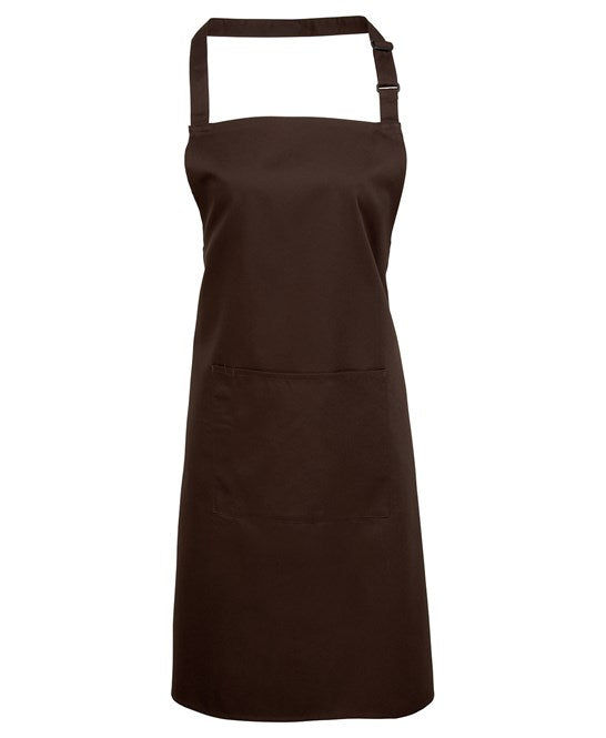 Premier Colours Bib Apron With Pocket