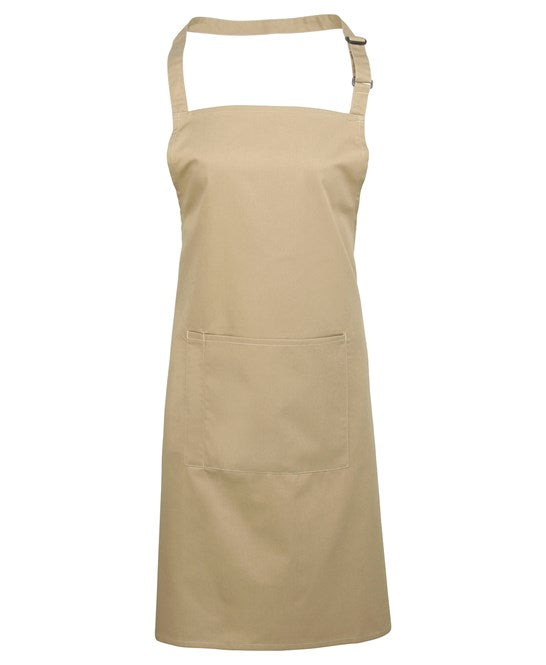 Premier Colours Bib Apron With Pocket