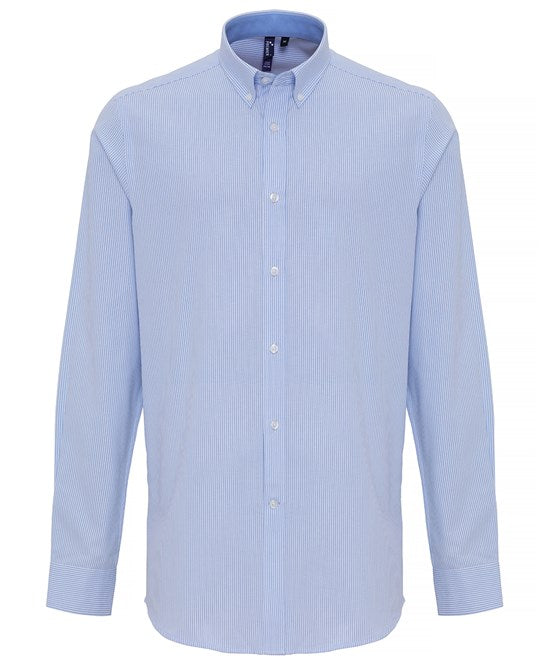 Premier Cotton-Rich Oxford Stripes Shirt