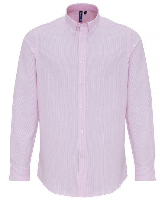 Premier Cotton-Rich Oxford Stripes Shirt