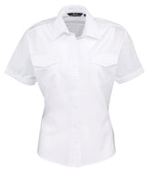 Premier Women's Short Sleeve Pilot Blouse