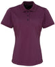 Premier Women's Coolchecker® Piqué Polo - Aubergine