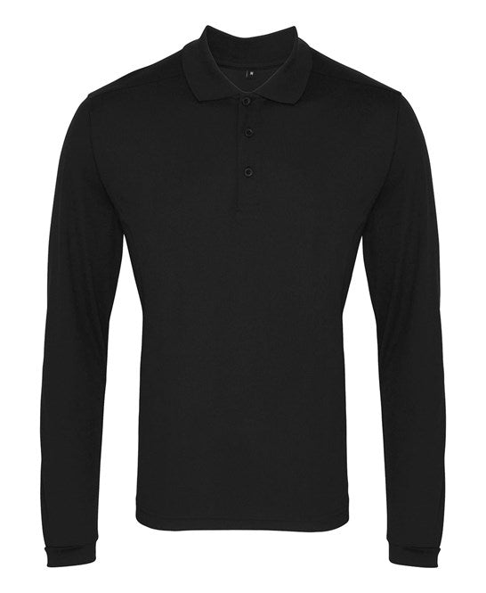 Premier Long Sleeve Coolchecker® Piqué Polo