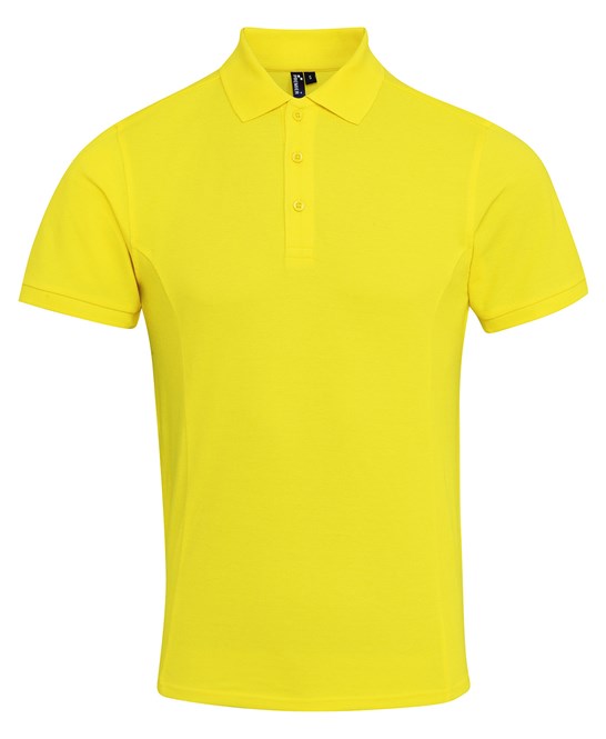 Premier Coolchecker® Plus Piqué Polo - Yellow