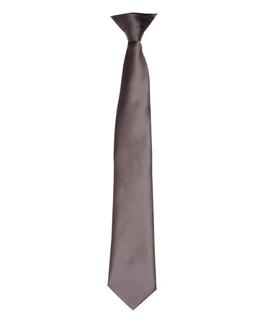 Premier 'Colours' Satin Clip Tie