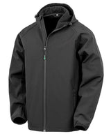 Result Genuine Recycled Recycled 3-Layer Printable Hooded Softshell