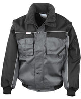 Result Workguard Work-Guard Zip Sleeve Heavy-Duty Pilot Jacket