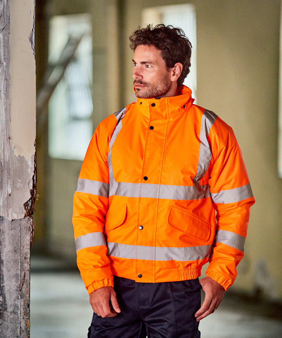 Prortx High Visibility High Visibility Bomber Jacket