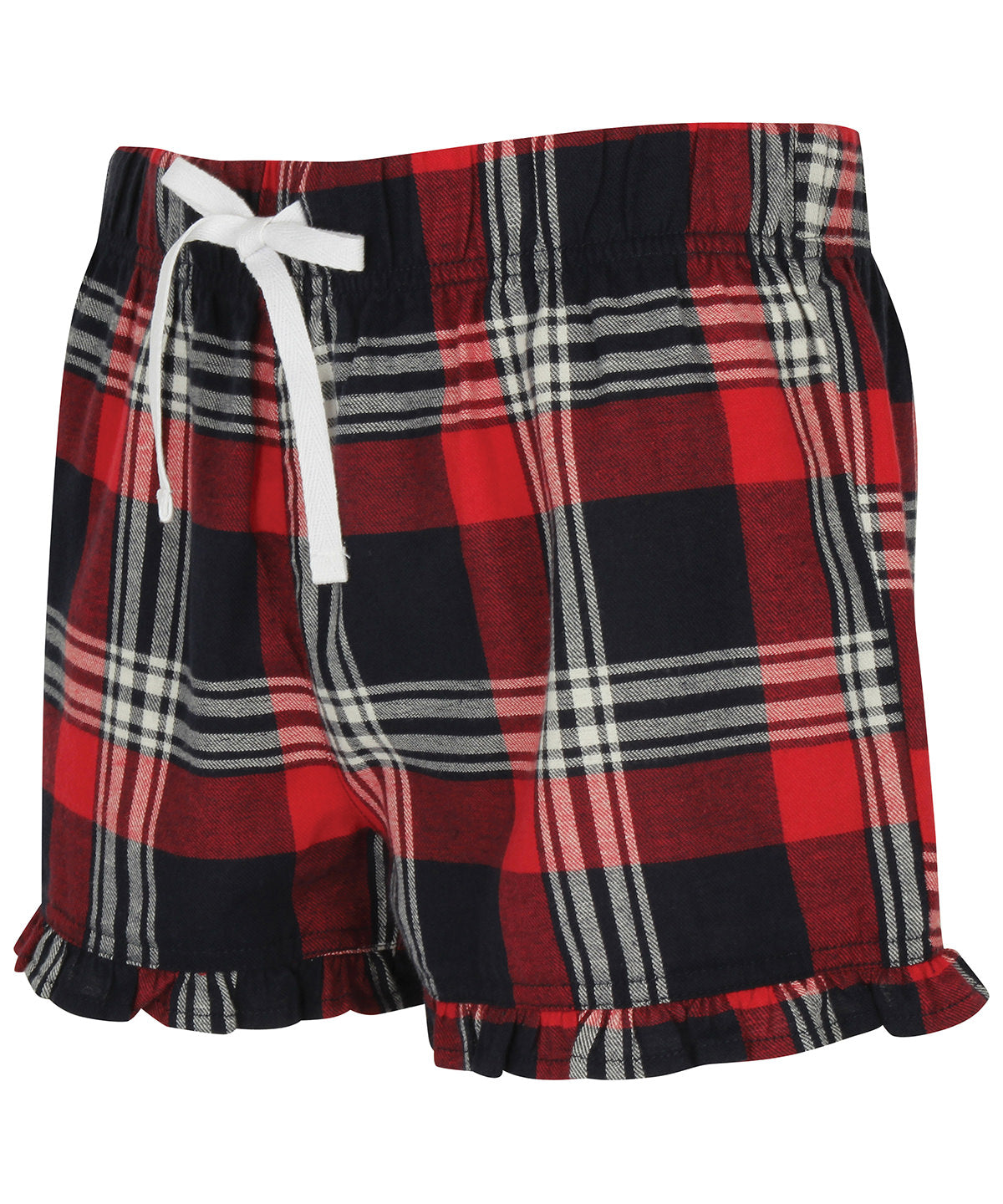 Sf Women's Tartan Frill Shorts