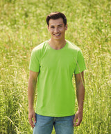 Fruit Of The Loom Valueweight T - Retro Heather Green