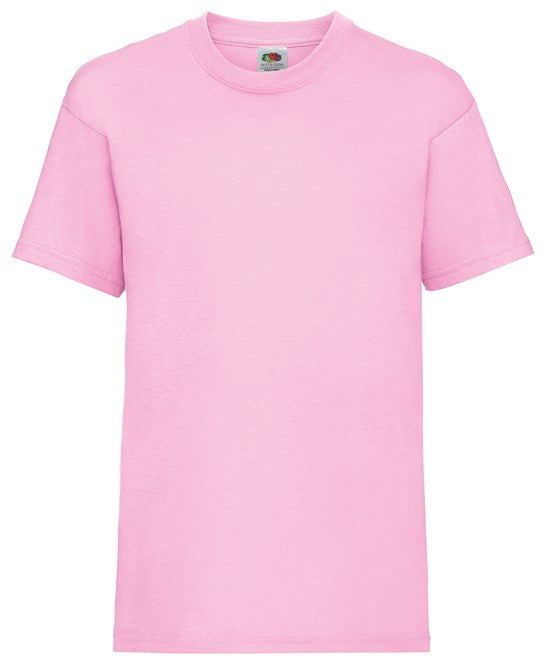 Fruit Of The Loom Kids Valueweight T - Light Pink