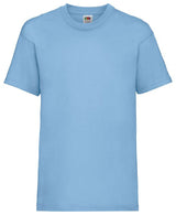 Fruit Of The Loom Kids Valueweight T - Sky Blue