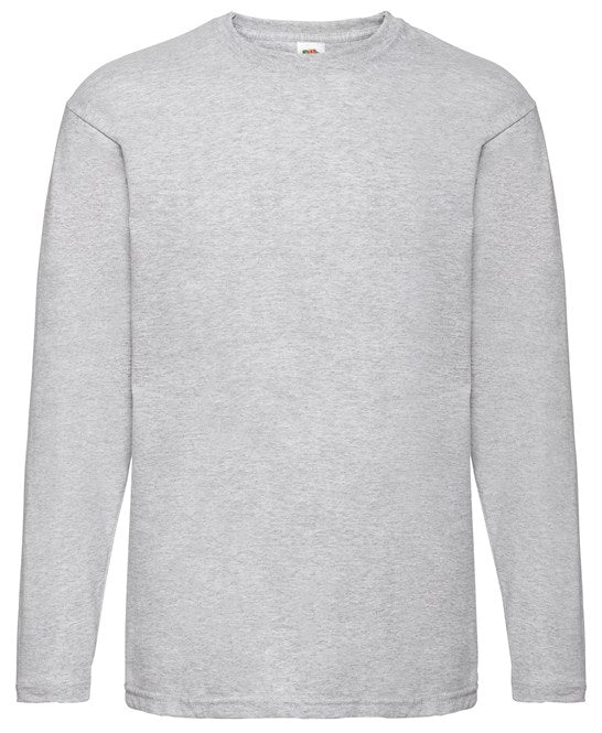 Fruit Of The Loom Valueweight Long Sleeve T