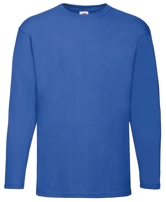 Fruit Of The Loom Valueweight Long Sleeve T