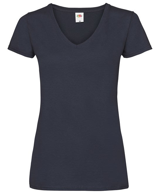 Fruit Of The Loom Women's Valueweight V-Neck T