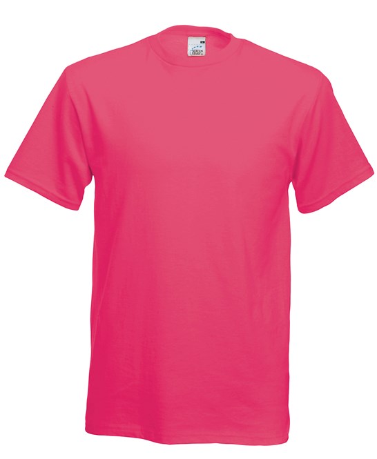 Fruit Of The Loom Original T - Fuchsia