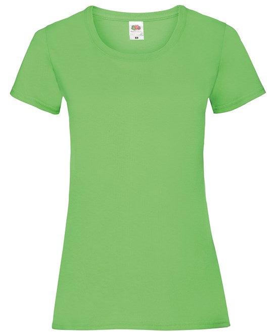 Fruit Of The Loom Women's Valueweight T - Lime