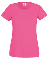 Fruit Of The Loom Women's Original T - Fuchsia