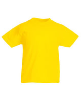 Fruit Of The Loom Kids Original T - Yellow