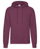 Fruit Of The Loom Classic 80/20 Hooded Sweatshirt - Burgundy*