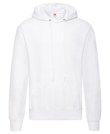 Fruit Of The Loom Classic 80/20 Hooded Sweatshirt - White*