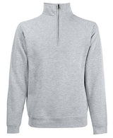 Fruit Of The Loom Classic 80/20 Zip Neck Sweatshirt