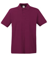 Fruit Of The Loom Premium Polo - Burgundy