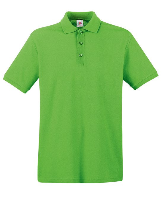 Fruit Of The Loom Premium Polo - Lime