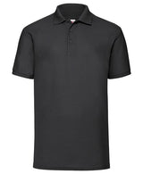 Fruit Of The Loom 65/35 Polo - Black*