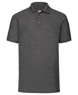 Fruit Of The Loom 65/35 Polo - Dark Heather Grey