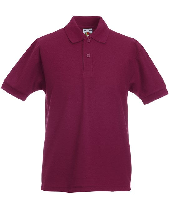 Fruit Of The Loom Kids 65/35 Piqué Polo