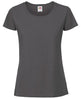 Fruit Of The Loom Women's Iconic 195 Ringspun Premium T-Shirt - Light Graphite