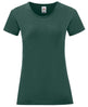 Fruit Of The Loom Women's Iconic T - Forest Green