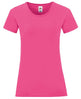 Fruit Of The Loom Women's Iconic T - Fuchsia