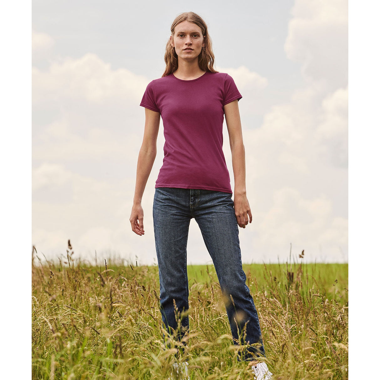 Fruit Of The Loom Women's Iconic T - Flame