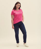 Fruit Of The Loom Women's Iconic T - Heather Green