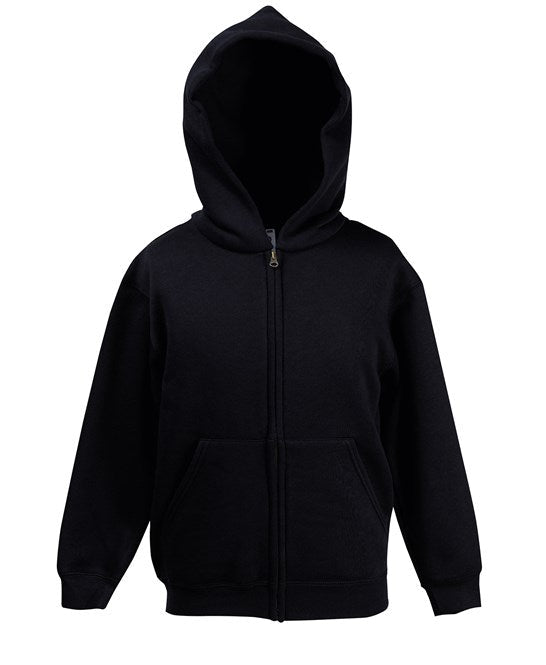 Fruit Of The Loom Kids Premium Hooded Sweatshirt Jacket