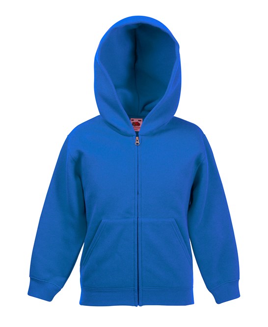 Fruit Of The Loom Kids Premium Hooded Sweatshirt Jacket