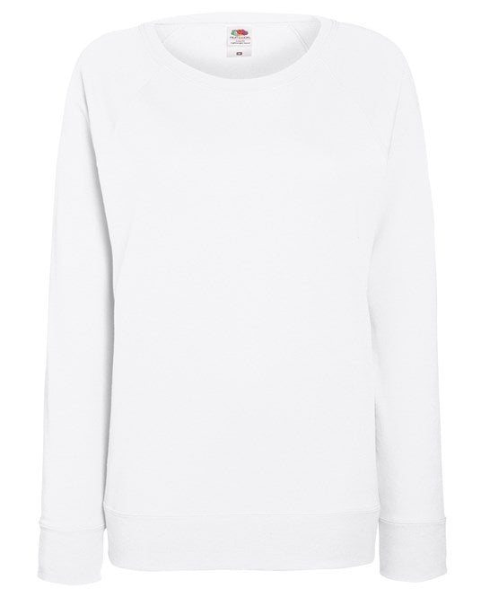 Fruit Of The Loom Women's Lightweight Raglan Sweatshirt